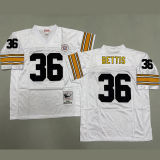 BETTIS #36 Men's Pittsburgh Steelers Retro NFL Jersey 钢人