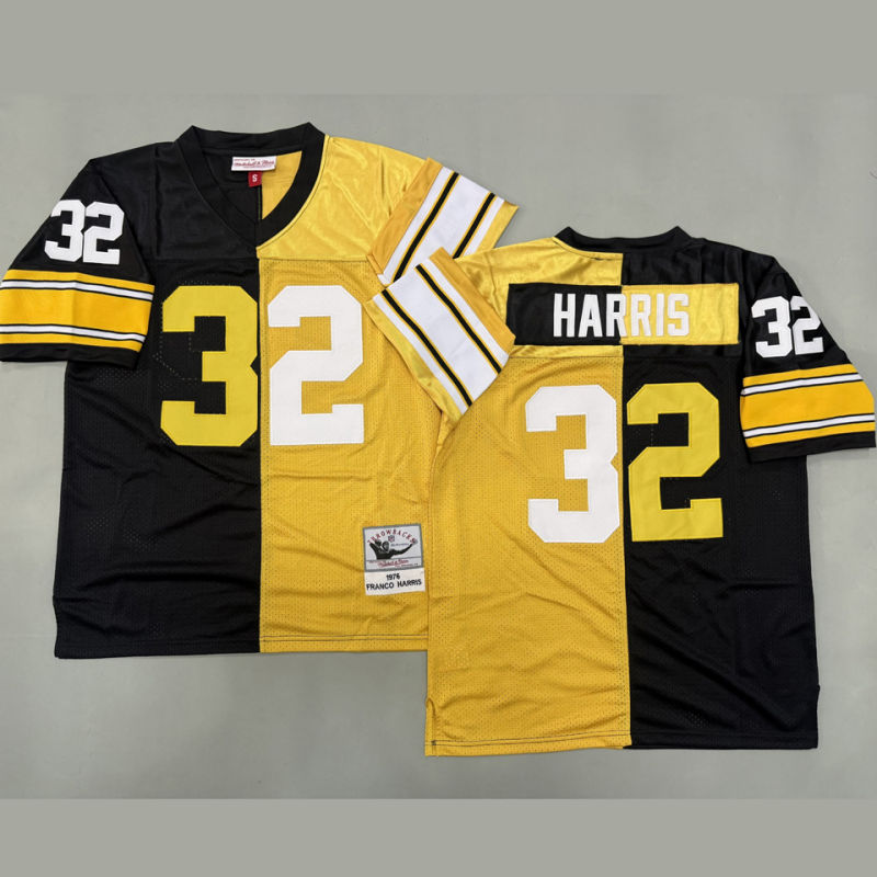 HARRIS #32 Men's Pittsburgh Steelers Retro NFL Jersey