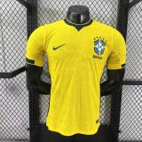 2026/27 Brazil Home Yellow Player Version Soccer Jersey