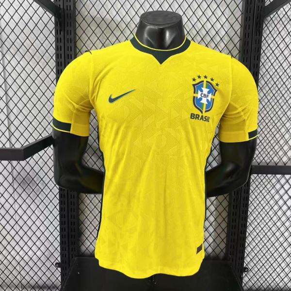 2026/27 Brazil Home Yellow Player Version Soccer Jersey