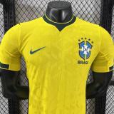 2026/27 Brazil Home Yellow Player Version Soccer Jersey