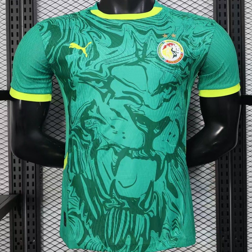 2025 Senegal Visitante Green Versión Jugador