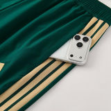2026/27 Italy Green Hoody Zipper Jacket