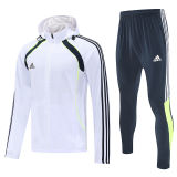 2026/27 AD~ White Hoody Zipper Jacket