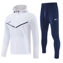 2026/27 NK~ White Hoody Zipper Jacket