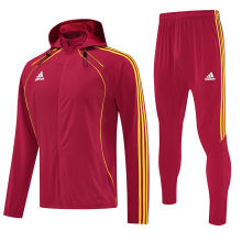 2026/27 AD~ Red Hoody Zipper Jacket 三黄条边