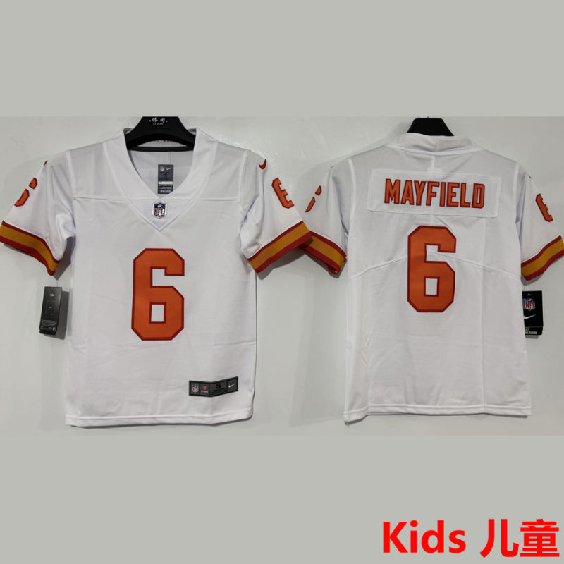 MAYFIELD #6 Tampa Bay Buccaneers Kids NFL Jersey
