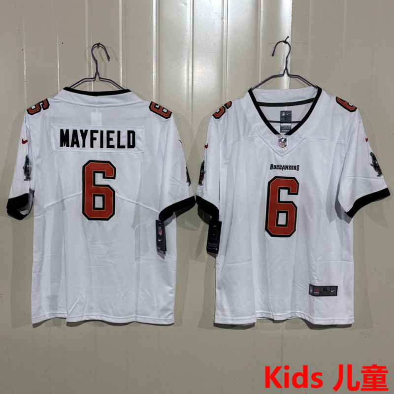 MAYFIELD #6 Tampa Bay Buccaneers Kids NFL Jersey