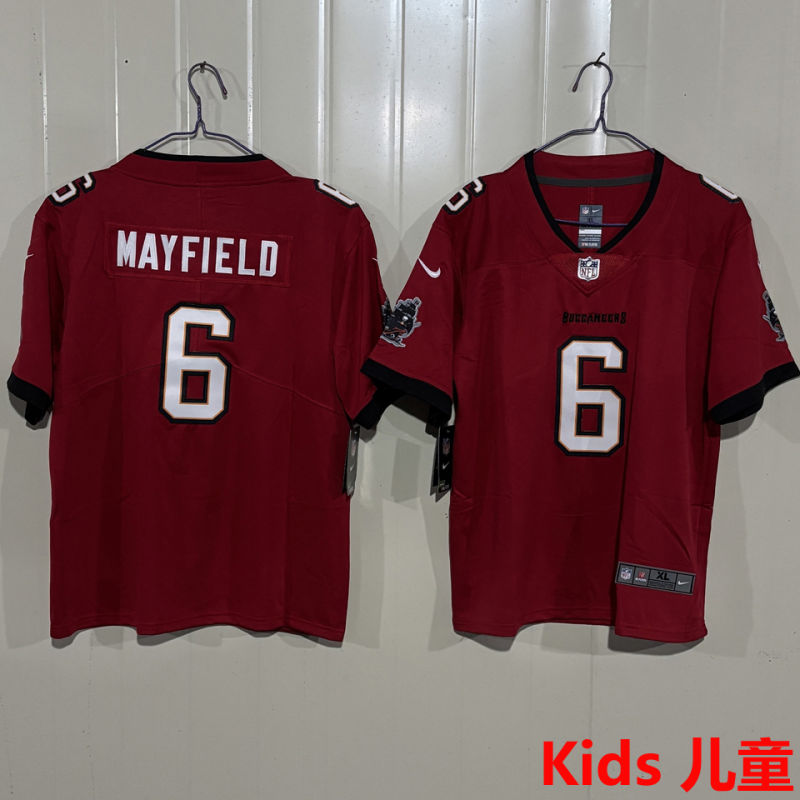 MAYFIELD #6 Tampa Bay Buccaneers Kids NFL Jersey