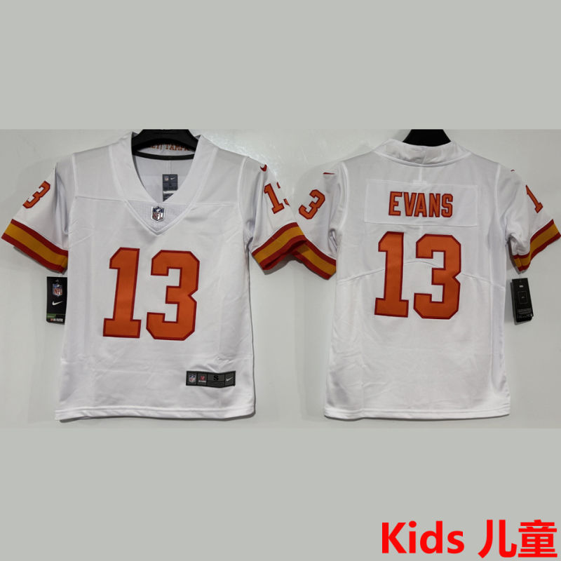 EVANS #13 Tampa Bay Buccaneers Kids NFL Jersey
