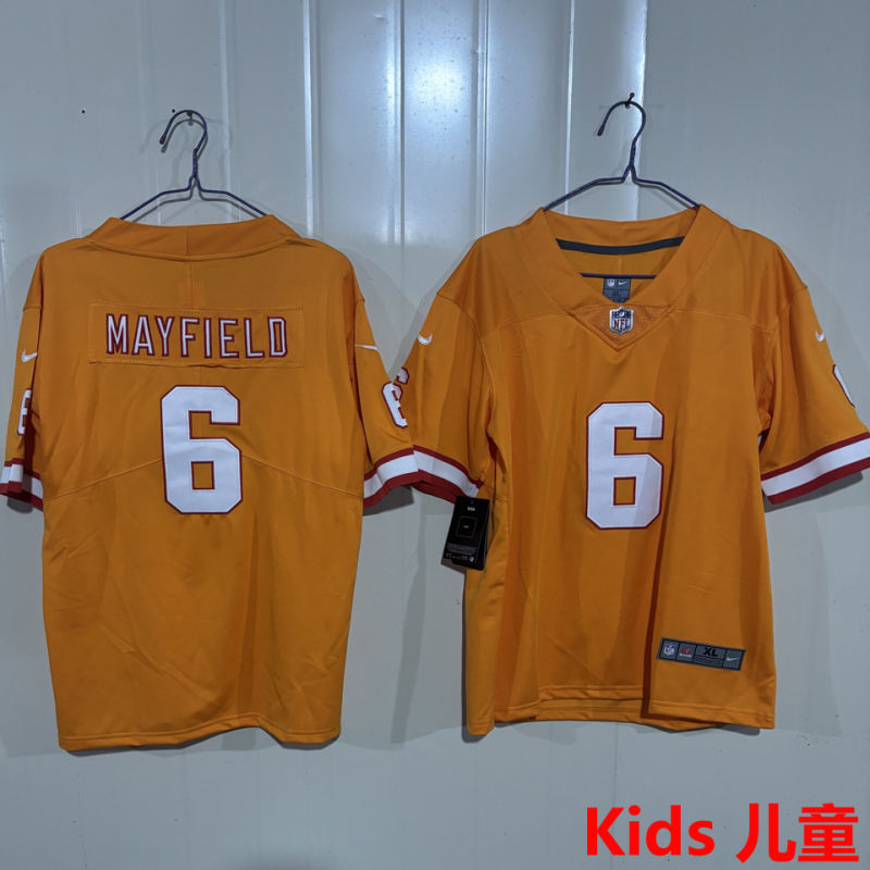 MAYFIELD #6 Tampa Bay Buccaneers Kids NFL Jersey
