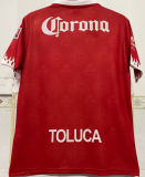 1997/1998 Deportivo Toluca Home Red Retro Soccer Jersey 托卢卡