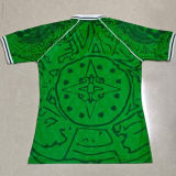 1997 Mexico Green Retro Soccer Jersey