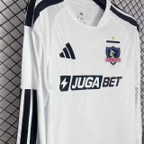 2026/27 Colo-Colo Home White Long Sleeve Soccer Jersey