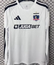 2026/27 Colo-Colo Home White Long Sleeve Soccer Jersey