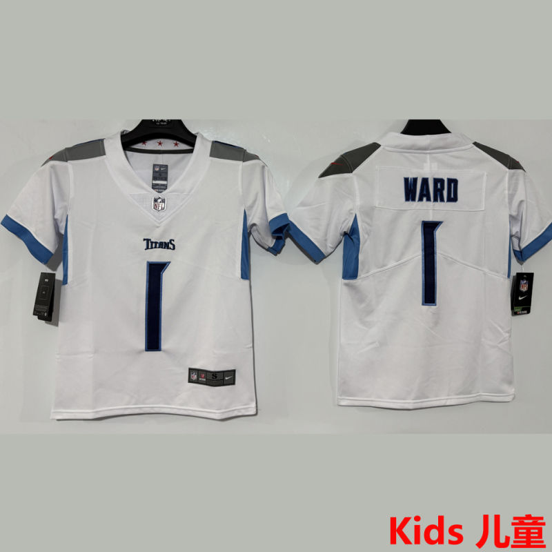 WARD #1 Tennessee Titans Kids NFL Jersey