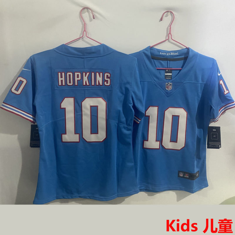 HOPKINS #10 Tennessee Titans Kids NFL Jersey