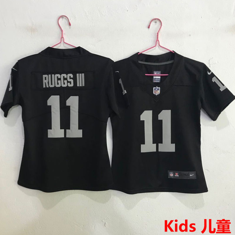 RUGGS III #11 Las Vegas Raiders Kids NFL Jersey