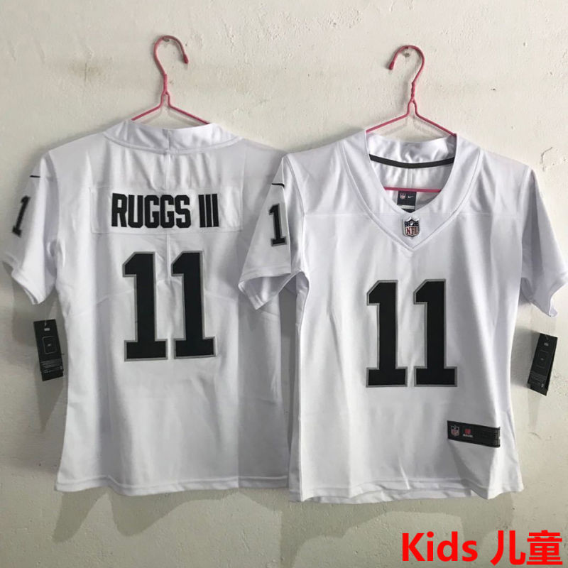 RUGGS III #11 Las Vegas Raiders Kids NFL Jersey