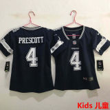 PRESCOTT #4 Dallas Cowboys Kids NFL Jersey 牛仔