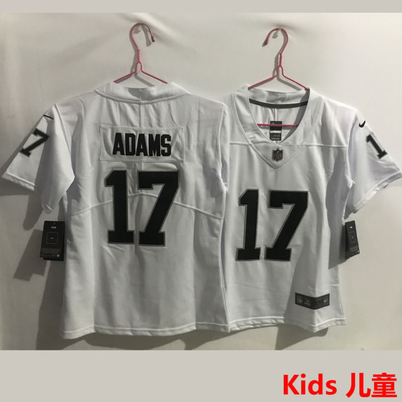 ADAMS #17 Las Vegas Raiders Kids NFL Jersey