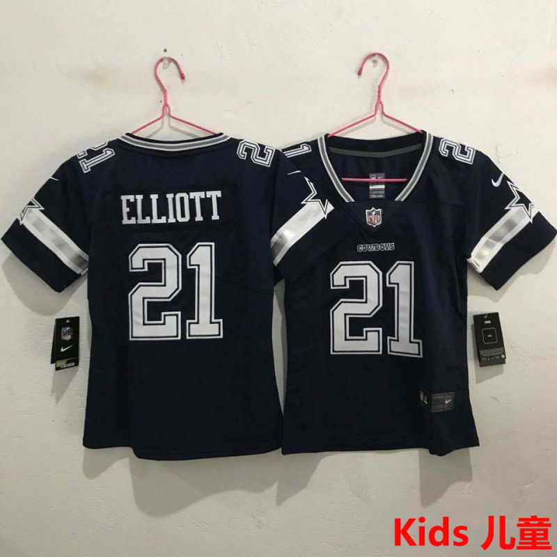 ELLIOTT #21 Dallas Cowboys Kids NFL Jersey