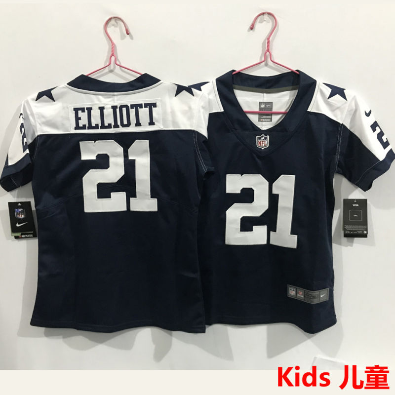 ELLIOTT #21 Dallas Cowboys Kids NFL Jersey
