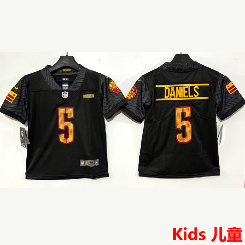 DANIELS #5 Washington Commanders Kids NFL Jersey