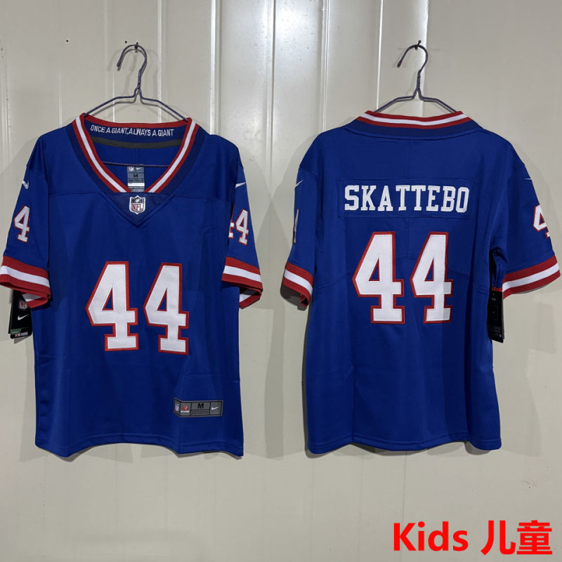 SKATTEBO #44 New York Giants Kids NFL Jersey