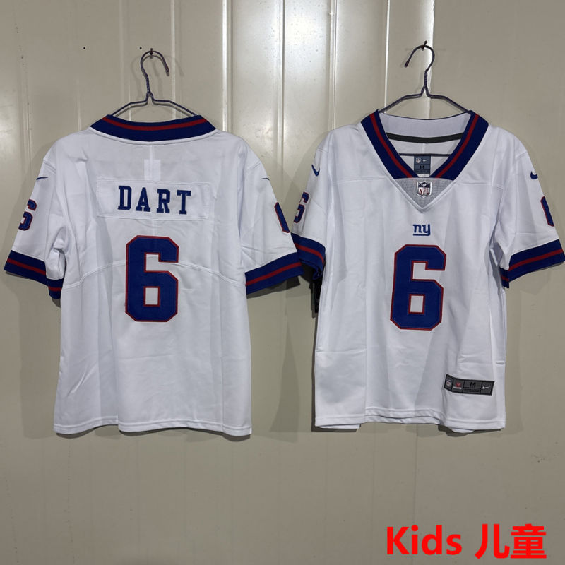 DART #6 New York Giants Kids NFL Jersey