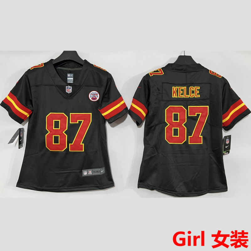 KELCE #87 Kansas City Chiefs Girl NFL Jersey