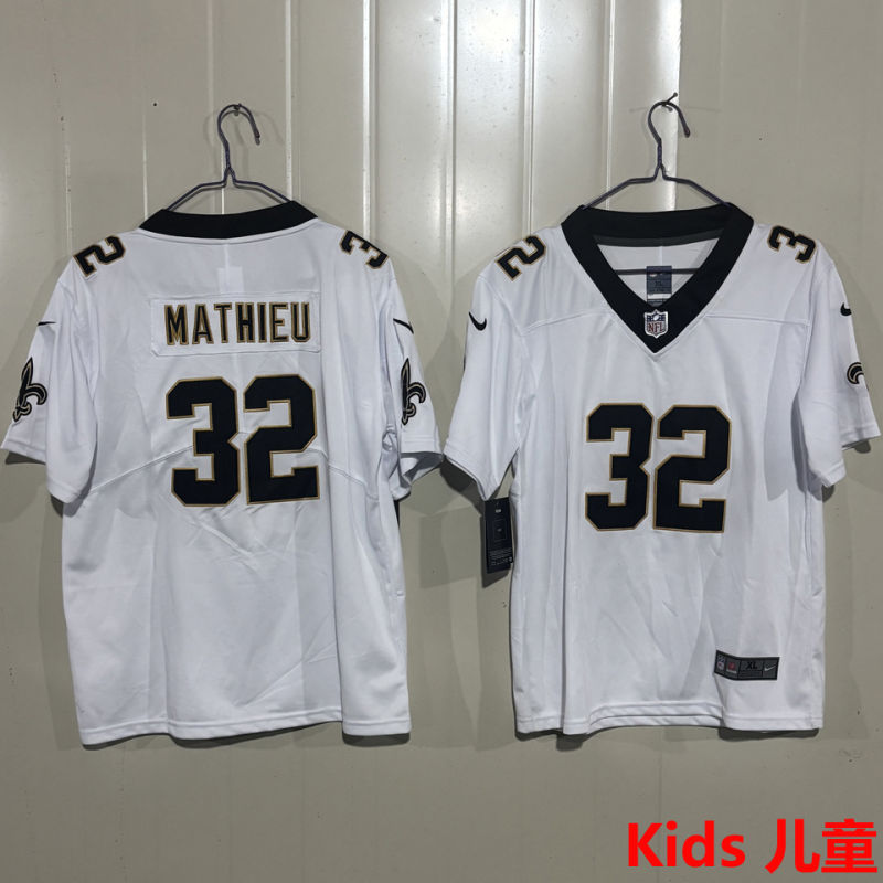 MATHIEU #32 New Orleans Saints Kids NFL Jersey