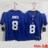 JONES #8 New York Giants Kids NFL Jersey 巨人