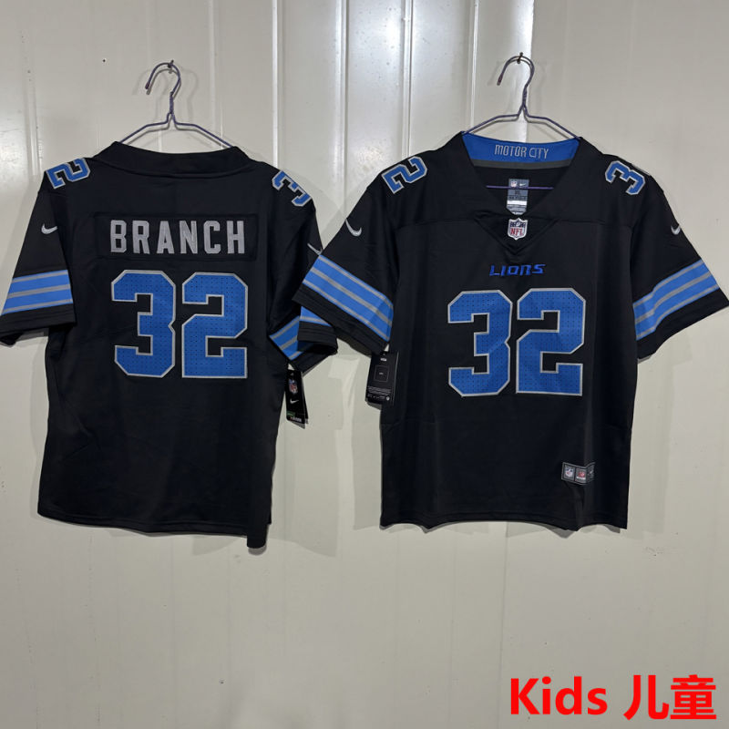 BRANCH #32 Detroit Lions Kids NFL Jersey