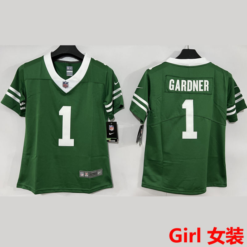 GARDNER #1 New York Jets Girl NFL Jersey