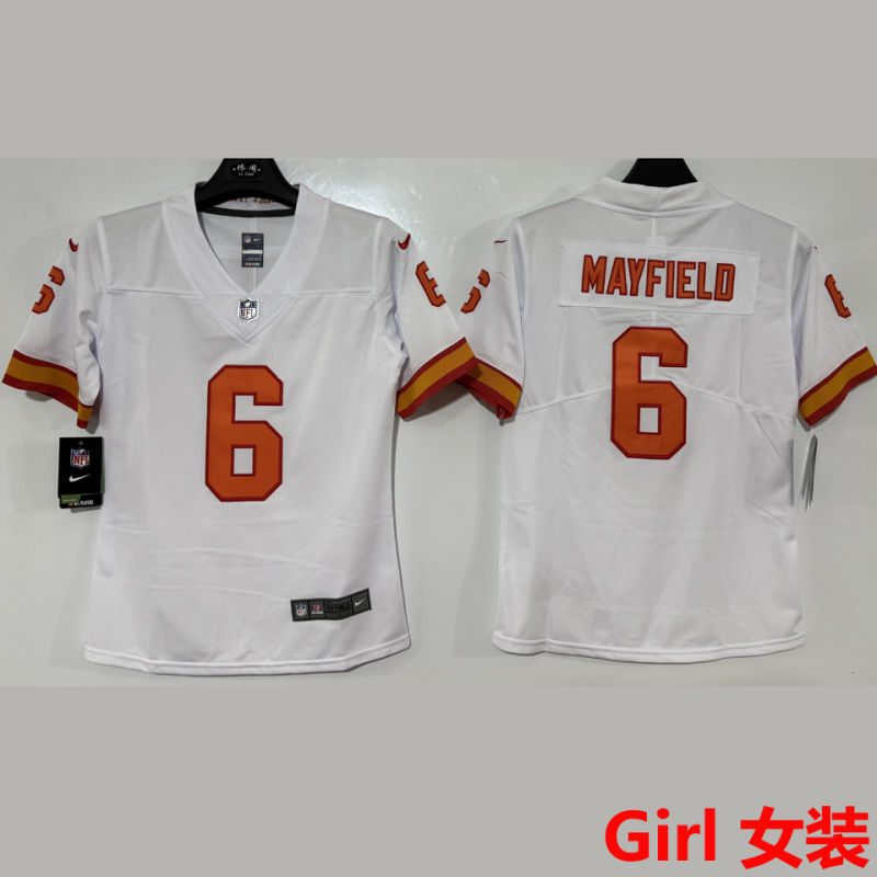 MAYFIELD #6 Tampa Bay Buccaneers Girl NFL Jersey