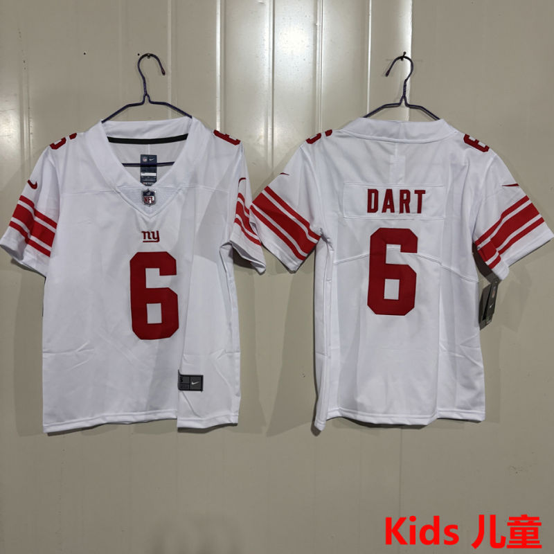 DART #6 New York Giants Kids NFL Jersey