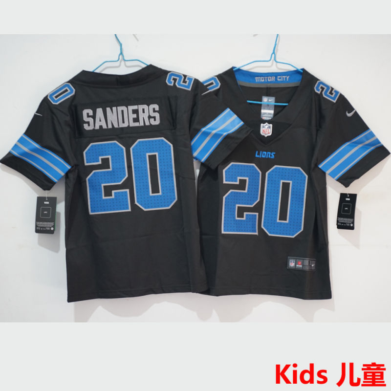 SANDERS #20 Detroit Lions Kids NFL Jersey