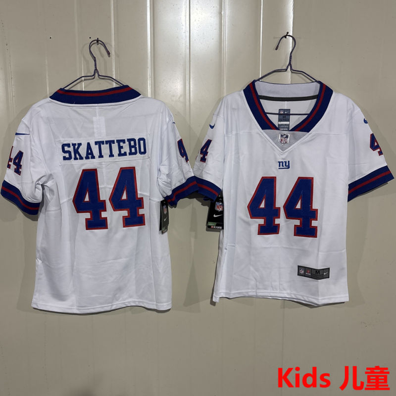 SKATTEBO #44 New York Giants Kids NFL Jersey