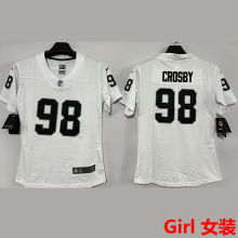 CROSBY #98 Las Vegas Raiders Girl NFL Jersey 突袭者