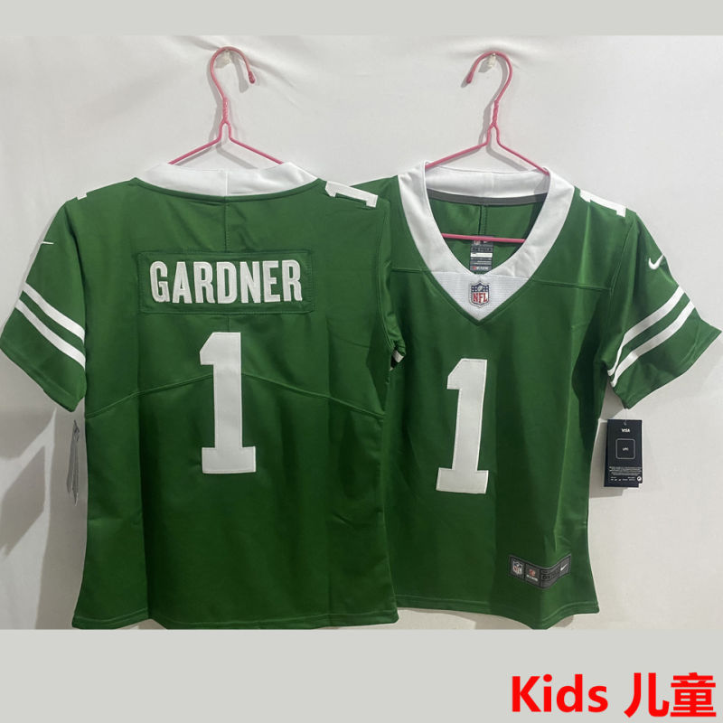 GARDNER #1 New York Jets Kids NFL Jersey