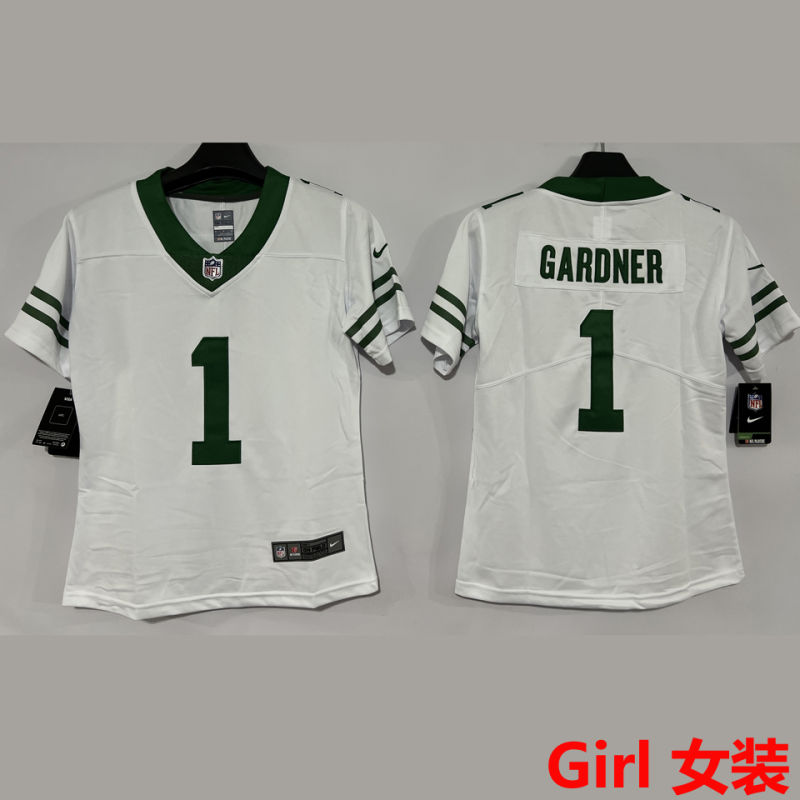 GARDNER #1 New York Jets Girl NFL Jersey
