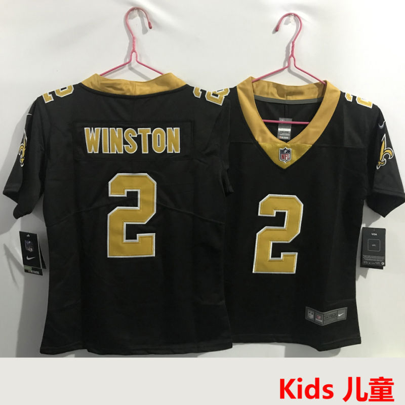 WINSTON #2 New Orleans Saints Kids NFL Jersey