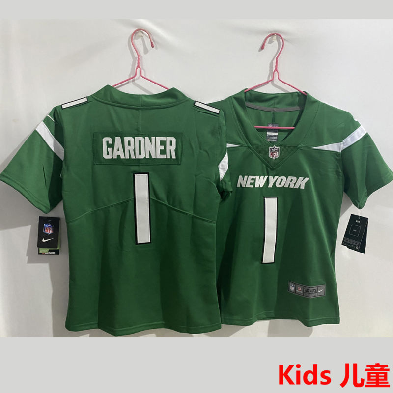 GARDNER #1 New York Jets Kids NFL Jersey