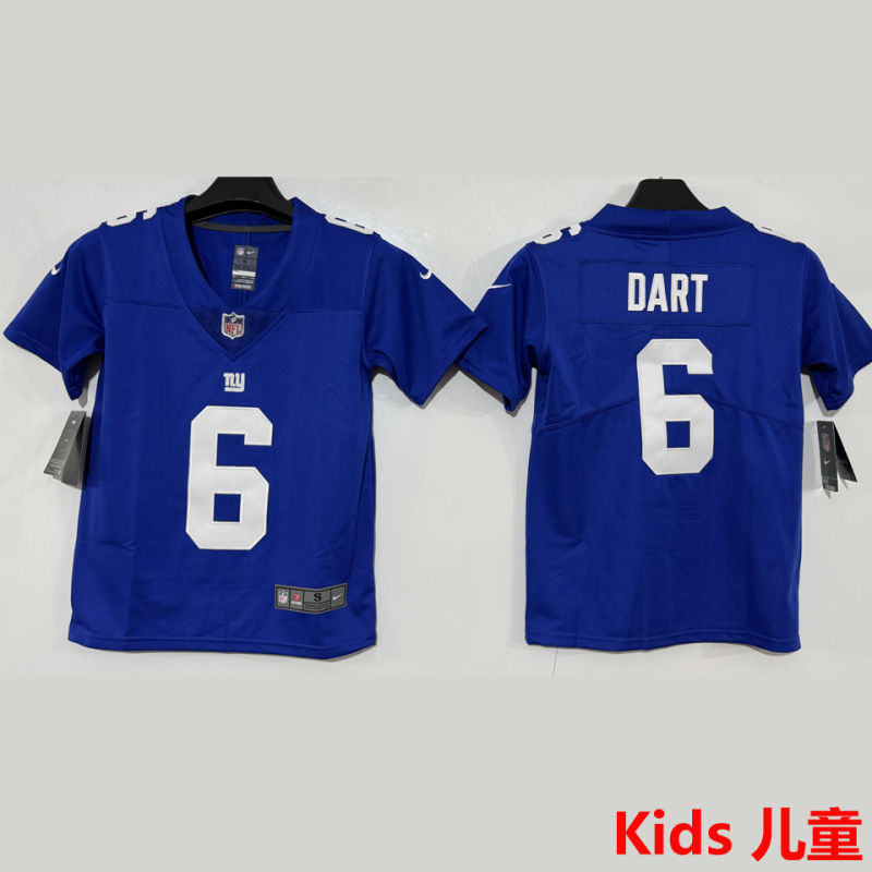 DART #6 New York Giants Kids NFL Jersey