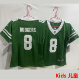 RODGERS #8 New York Jets Kids NFL Jersey 喷气机