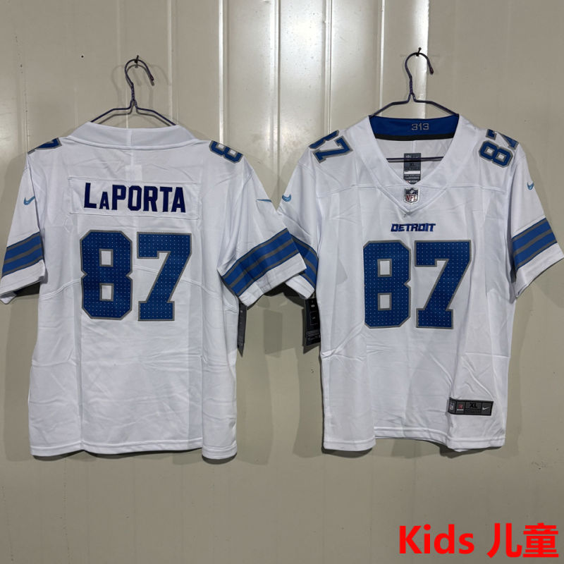 LAPORTA #87 Detroit Lions Kids NFL Jersey