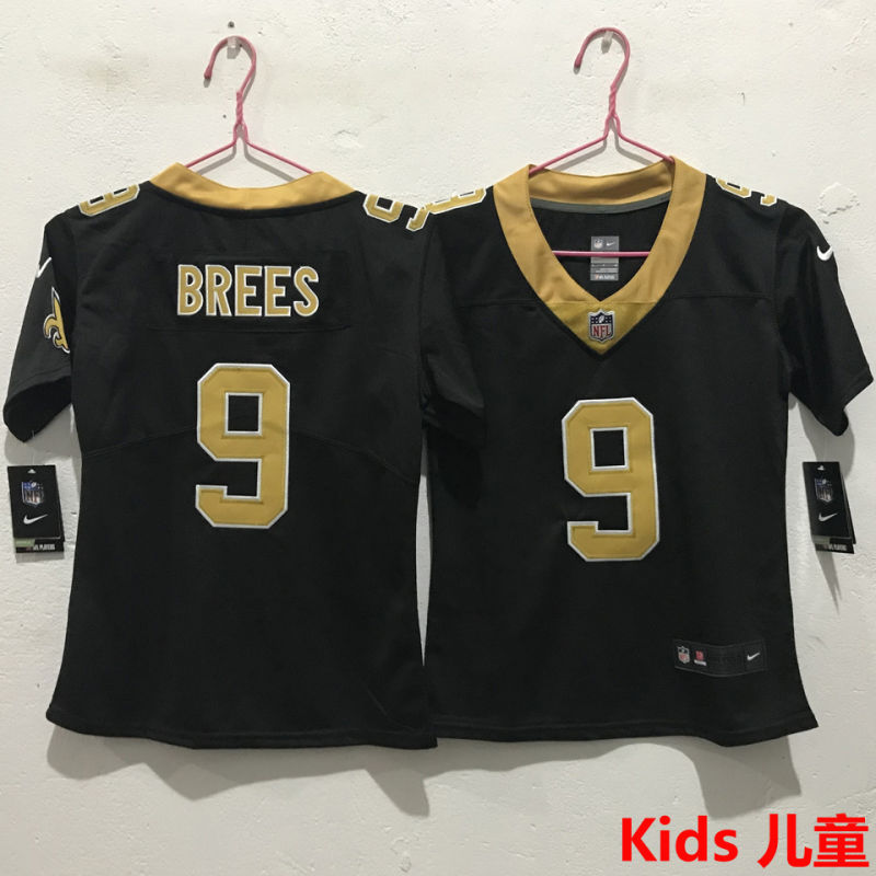 BREES #9 New Orleans Saints Kids NFL Jersey