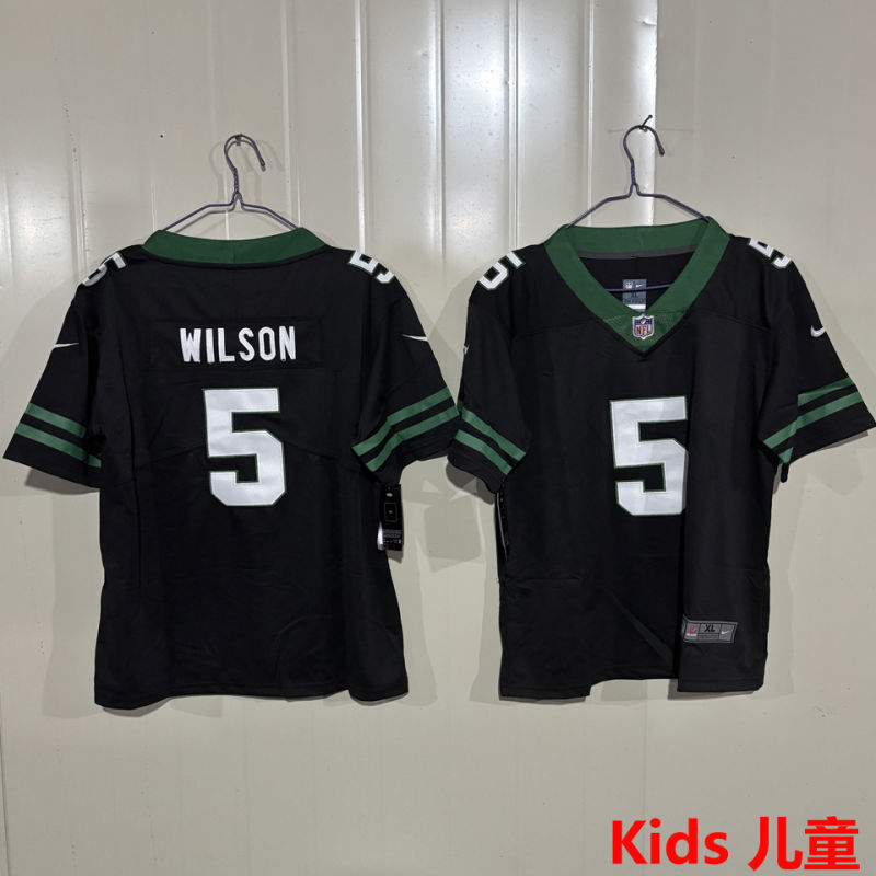 WILSON #5 New York Jets Kids NFL Jersey