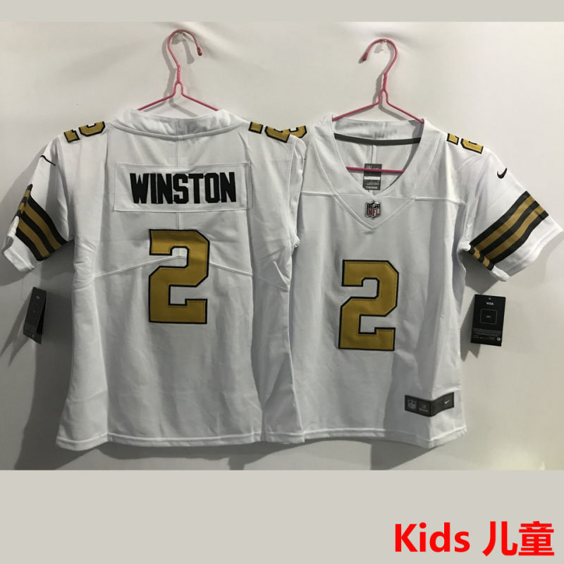 WINSTON #2 New Orleans Saints Kids NFL Jersey